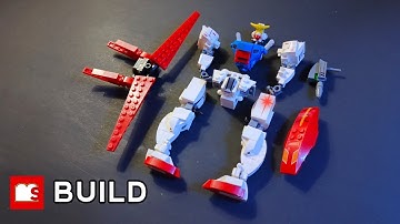 NEW! Lego Robot Gundam Mech | SPEED BUILD | Infinite Mech by Forange Blocks #lego #bricks #gundam