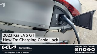 2023 Kia EV6 GT | How To Adjust How Your Charging Cable Locks!
