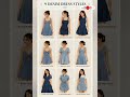 💙👗 9 Cute Denim Dress Styles Every Girl Should Try | Ammu Fashion Finds | #shorts #ytshorts #cute