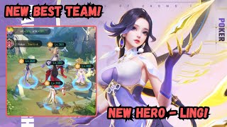 NEW Hero Ling is Here! Best Meta Teams You NEED to Try | Heroes of Crown: Legends