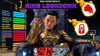 *NEW* BEST ''KING THANOS'' 6'5 LOCKDOWN BUILD is DOMINATING COMP STAGE in NBA 2K27! BEST LOCK BUILD