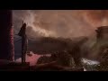 Matte painting inspired from godzilla by an fx school visual effects vfx student