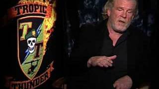 Nick Nolte interview for Tropic Thunder in You Tube