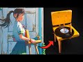 Woodworking the Yellow Chair with Record Player Function from Suzume no Tojimari|CarpenterCat