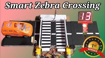 Smart zebra crossing | Smart traffic signal