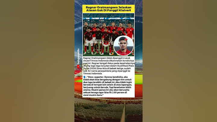Ragnar Oratmangoen Tidak Di Panggil Timnas Indonesia #timnasindonesia #liga1 #beritabolahariini