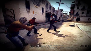 Csgo glock-18 clutch#1v4