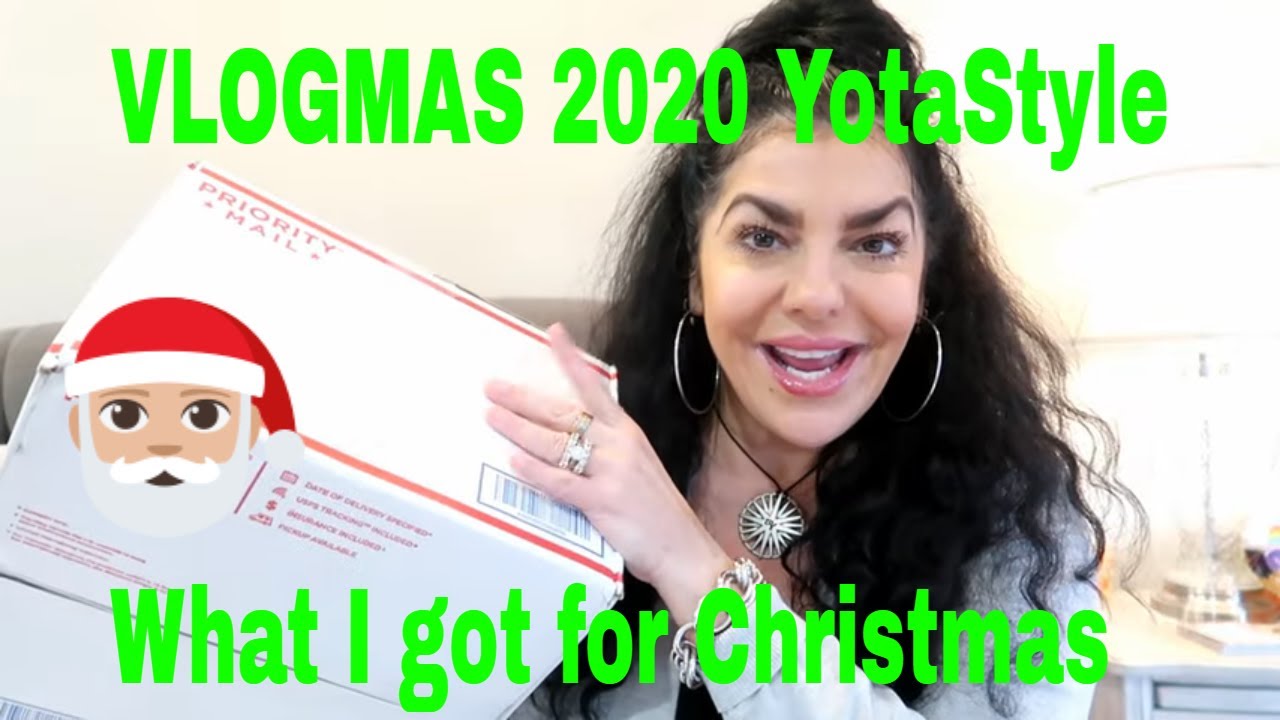 VLOGMAS 2020 YotaStyle What I got for Christmas