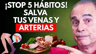 5 Hábitos Que Dañan Tus Venas y Arterias Después de los 50