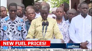 BREAKING NEWS: Finally President Ruto reduces Fuel prices in Kenya after protests. New Fuel prices!