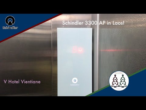 V Hotel Vientiane, Laos ** Schindler 3300 AP Traction Elevator