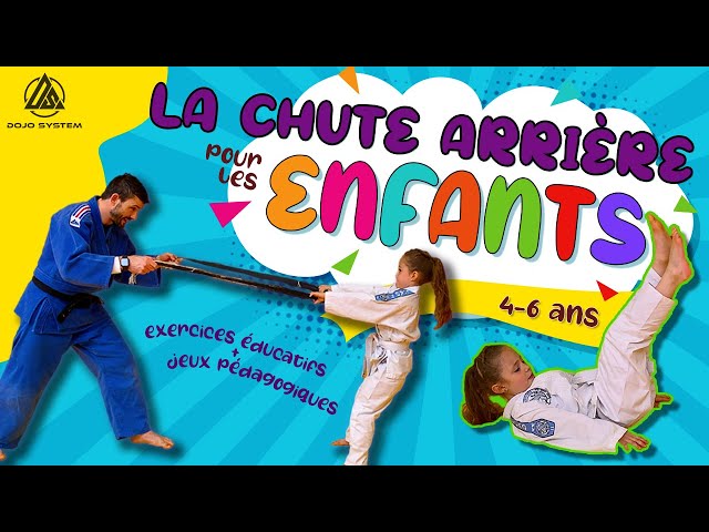 J'apprends la chute arrière à un enfant de 5 ans - Exercices éducatifs et jeux pédagogiques