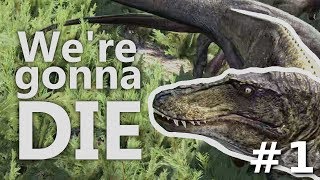 Baby Dinos try to survive in a big scary world! l The isle #1