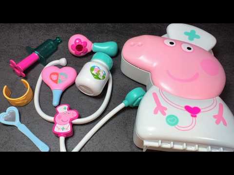 8 Minutes Satisfying with Unboxing Peppa Pig Doctor toys Doctor Play set | ASMR Video