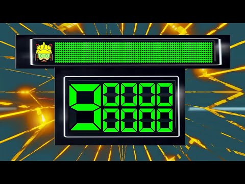 BCG 9 Minutes Countdown (LED 9 Volts 4 Decimal Points) Remix WarioWare Smooth Moves 9-Volt Theme