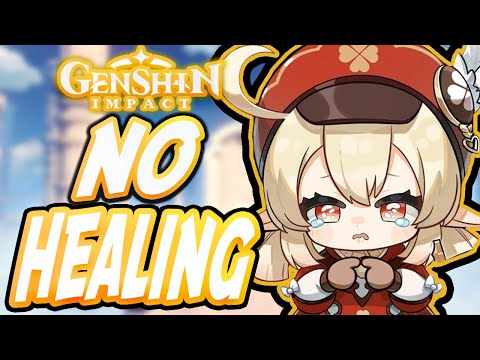 Can You Beat Genshin Impact Without Healing??!!