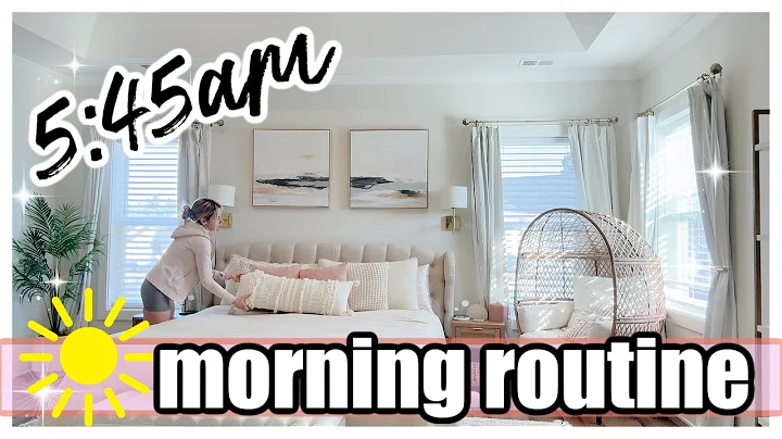 *NEW* 5:45 PRODUCTIVE MORNING ROUTINE MOM OF 4 SCHOOL ROUTINE TIFFANI BEASTON HOMEMAKING