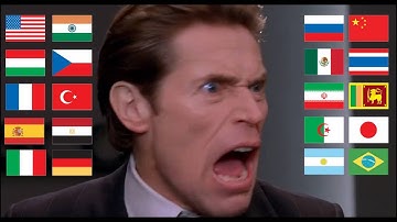 "YOU KNOW HOW MUCH I SACRIFICED?" In Different Languages