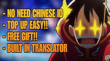HOW TO DOWNLOAD & PLAY ONE PIECE FIGHTING PATH (W/OUT CHINESE ID)