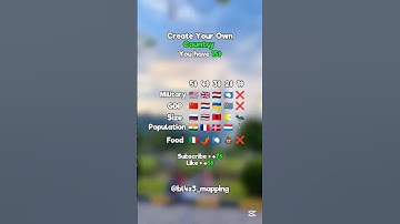 Create Your Own Country #shorts #viralvideo #europe #mapping #mapper #geography #country