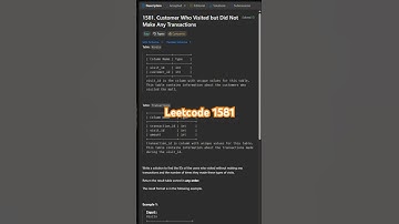 Leetcode 1581 in 40 Seconds | SQL 50 Challenge #Leetcode #SQLChallenge #LearnSQL #SQL50 #LeftJoin