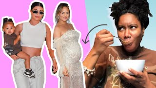 Pregnant Women Try Celebrity Pregnancy Cravings