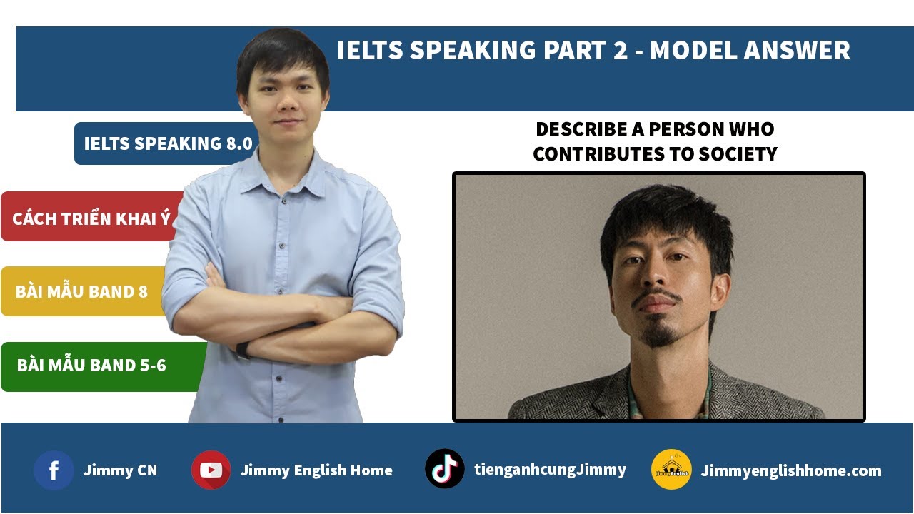 IELTS SPEAKING PART 2 SAMPLES Describe a person who contributes to ...