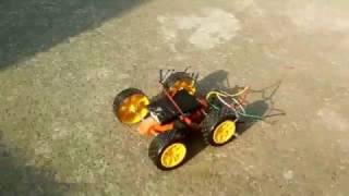 How to make remote control car |  Easy science projects