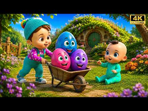 Multi Egg Colors And Numbers Songs | Colorful Eggs Play In Park | Nursery Rhymes & Kids Song