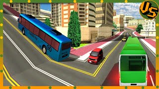 Urban Bus Simulator 2019: Coach Driving Game Android Gameplay screenshot 4