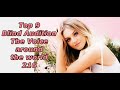 Top 9 Blind Audition (The Voice around the world 216)