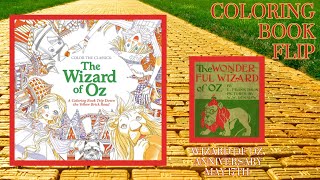124th ANNIVERSARY!  Coloring the Classics: The Wizard of Oz Flip