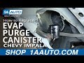 How to Replace EVAP Purge Canister 2000-06 Chevy Impala