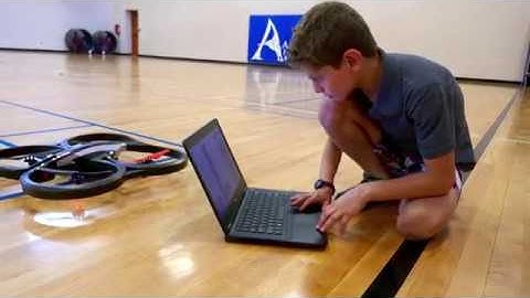 Hello World Drone Programming in Javascript