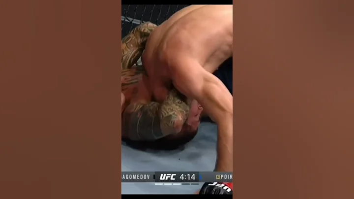 The closest Khabib came to losing