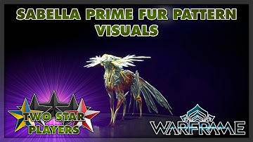 What the Sabella Prime Fur Pattern Looks Like | Warframe Gara Prime Access | Two Star Players