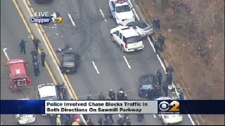 Police Chase Ends In Crash