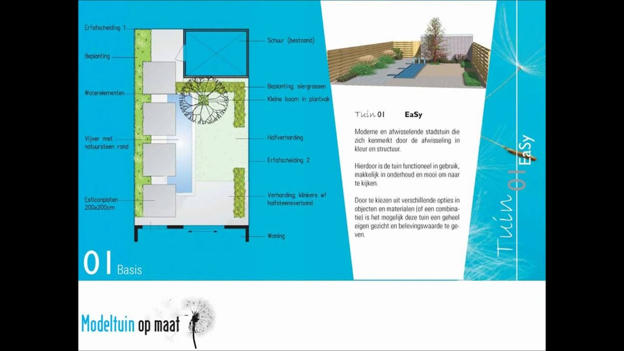 Voorbeeldtuinen Modeltuin op maat.wmv