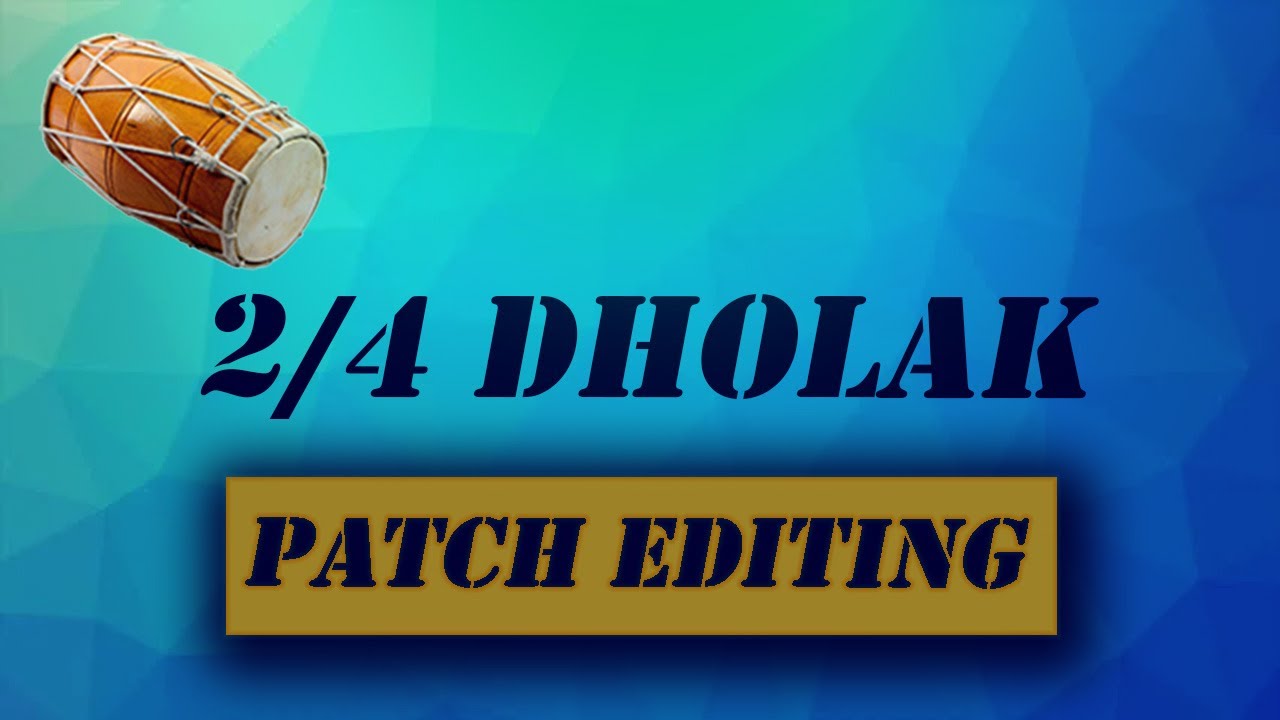 2/4 Dholak Patch Editing on Roland SPD-30
