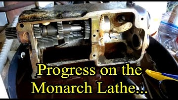 Monarch Lathe Restoration Update