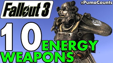Top 10 Best and Most Powerful Energy Guns and Weapons in Fallout 3 #PumaCounts