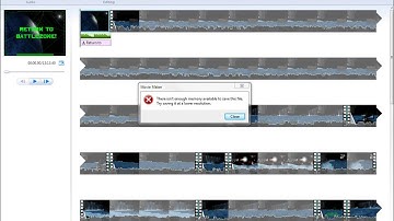 Windows Movie Maker - 8 GB of RAM is NOT ENOUGH!