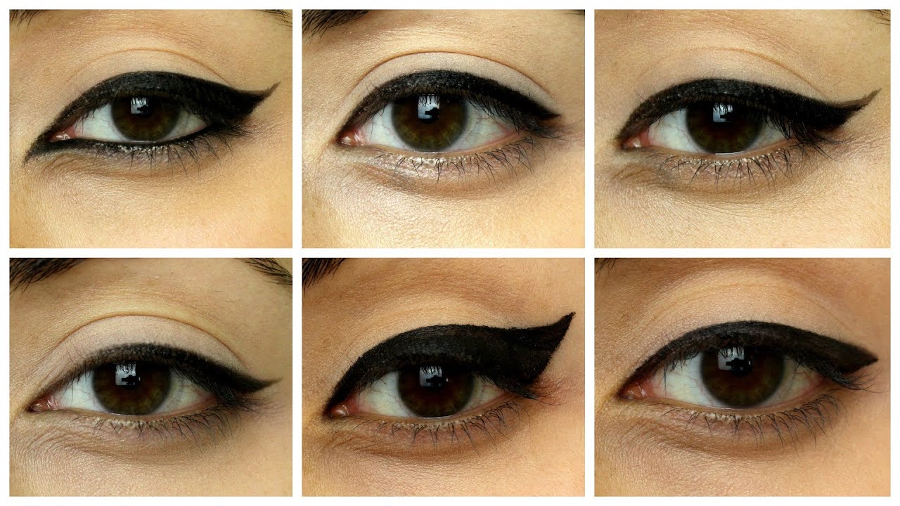 Simple Eyeliner Tutorial - Eyeliner Step Beginners Tutorials Tutorial ...