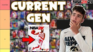 RANKING THE BEST PLAYERS IN NBA 2K21 MyTEAM ON CURRENT GEN (Tier List)