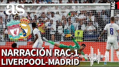 La NARRACIÓN de RAC-1 de la FINAL de la CHAMPIONS: RENDIDOS a la LOCURA de COURTOIS | Diario AS