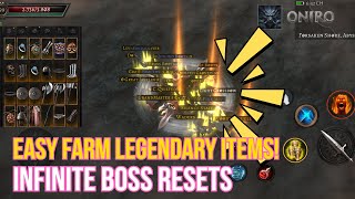 Oniro ARPG | Infinite Boss Resets = Infinite Legendary Drops! Easy Farm Method! screenshot 3