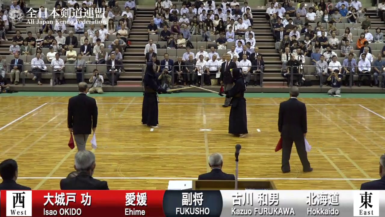 I.OKIDO -KM K.FURUKAWA - 64th All Japan TOZAI-TAIKO KENDO TAIKAI - MEN 34