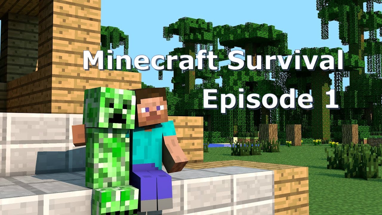 Minecraft 1.9 lets play Survival Episode 1 (No Voice Commentary yet ...