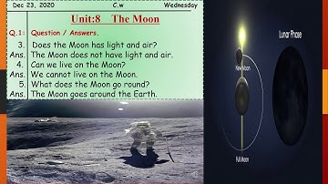 Grade 1 Science Unit 8: The Moon (Q 3,4 & 5)