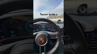 Porsche taycan turbo s launch control 0-190